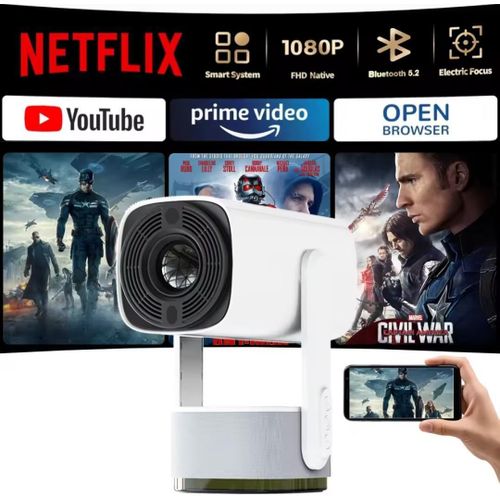 K2 Rechargeable Projector 4k Android 11.0 - Additional Image