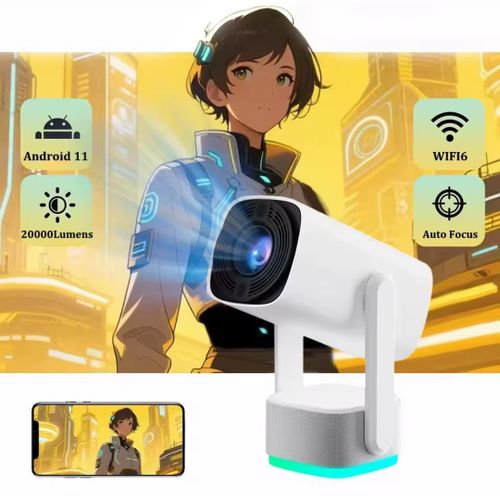 K2 Rechargeable Projector 4k Android 11.0