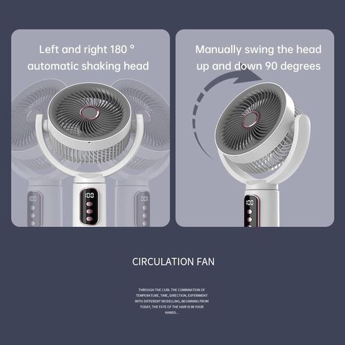 Smart Standing Fan with Remote Control